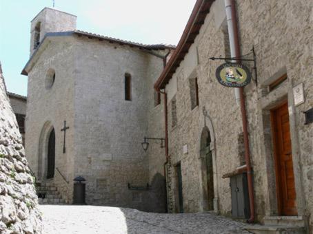 Locanda Il Falco Nero Fumone Dış mekan fotoğraf